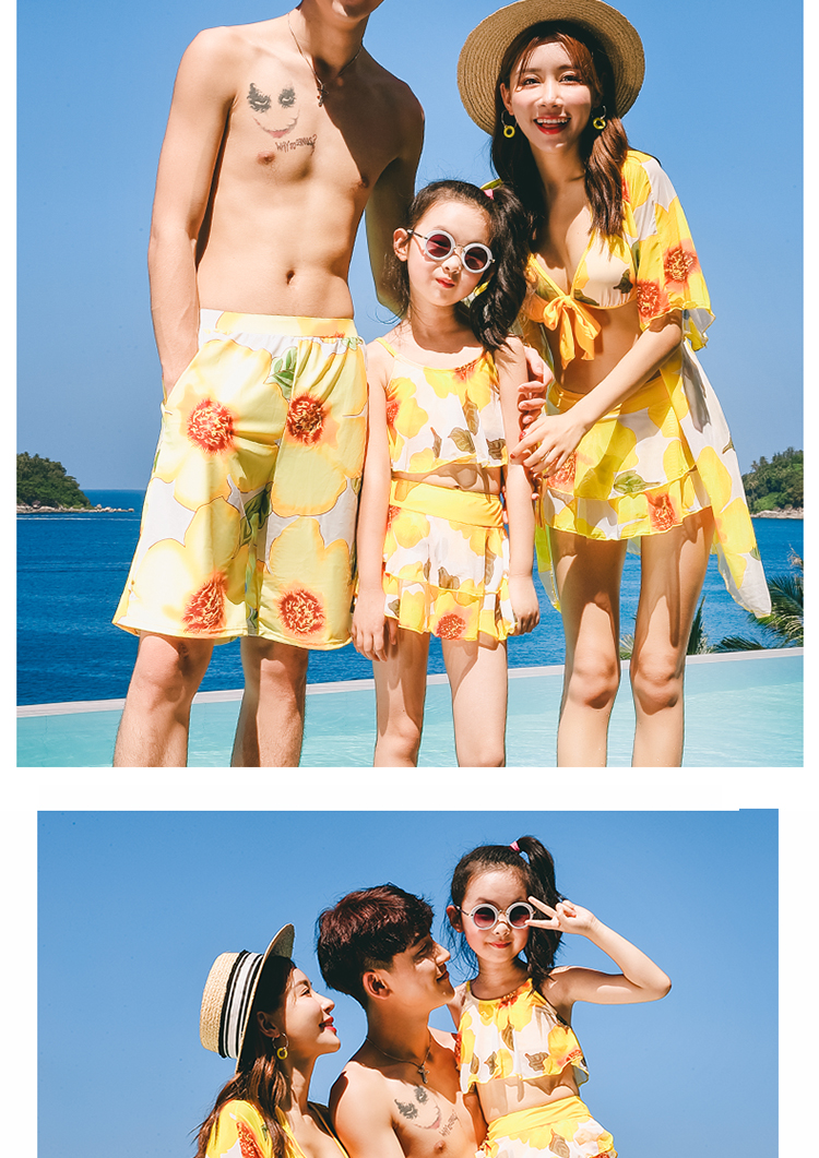Đồ bơi nam Đồ bơi nam Boxer Five Points Spa Đồ bơi kích thước lớn Đồ bơi Cặp đôi Đồ bơi đi biển quần bơi nam boxer