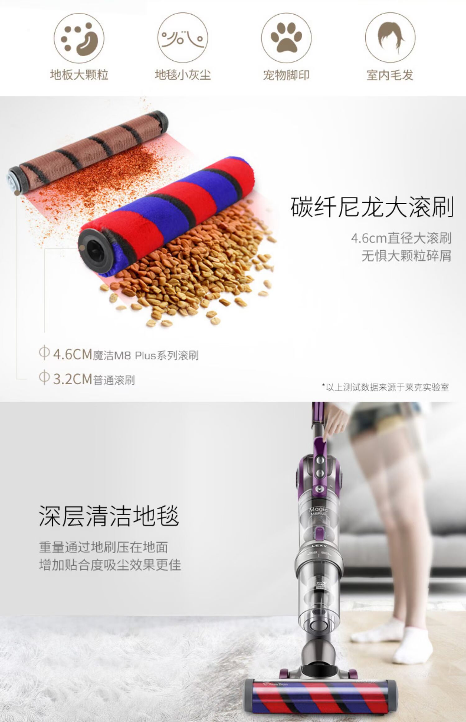 Máy hút bụi hồ gia đình mạnh mẽ Máy hút bụi công suất lớn không dây cầm tay ma thuật sạch M85Plus - Máy hút bụi may hut bui cam tay