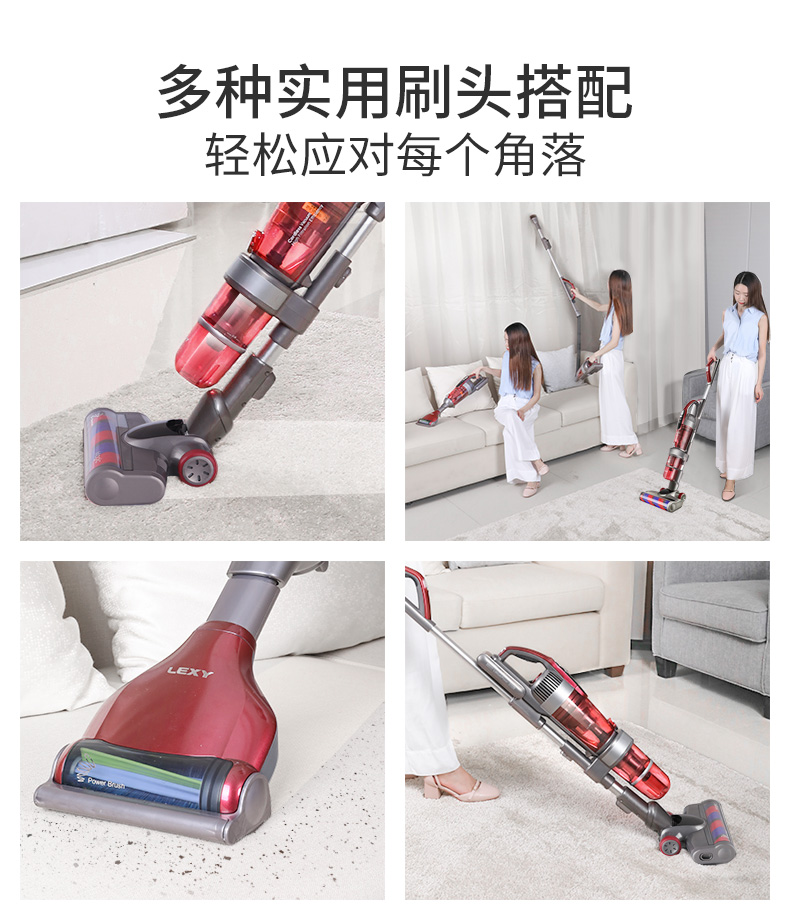 xiaomi hút bụi Máy hút bụi hồ gia đình mạnh mẽ hút mạnh lớn ngoài không dây nhỏ cầm tay không dây làm sạch ma thuật WM9 liectroux xr500