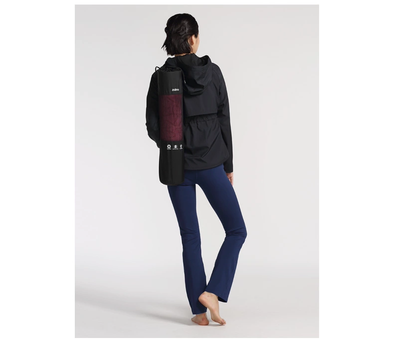 Phụ nữ áo khoác thể thao chạy bộ mới của phụ nữ Zona Yoga Windproof nhanh khô Breathable cao đàn hồi áo khoác áo gió chống nước