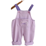 Осенний комбинезон подходит для мужчин и женщин, детские хлопковые штаны, детская одежда, в западном стиле