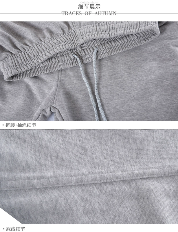 Quần Li Ning nam quần mùa thu đông cộng với nhung dày, quần lửng cotton thường xuyên chạy quần