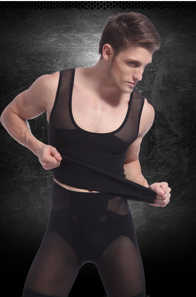 Áo corset nam corset bụng áo vest nam bằng nhựa ngực ngực eo hình thành trừ bia bụng áp lực đồ lót gen định hình