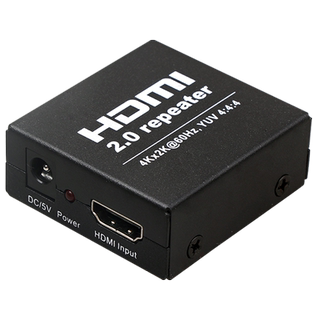 Hdmi repeater hd amplifier 4k signal booster hd amplifier extender 50 meters with power supply