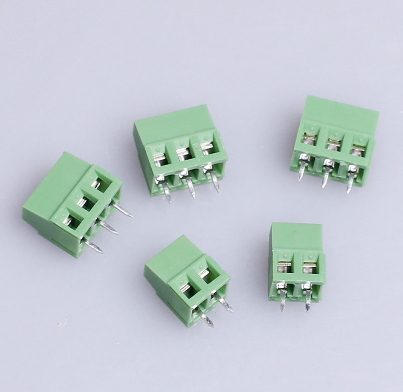 KF301//126//128//129//3.5//3.96MM 2P//3P Pitch 5mm PCB Terminal Blocks Connector