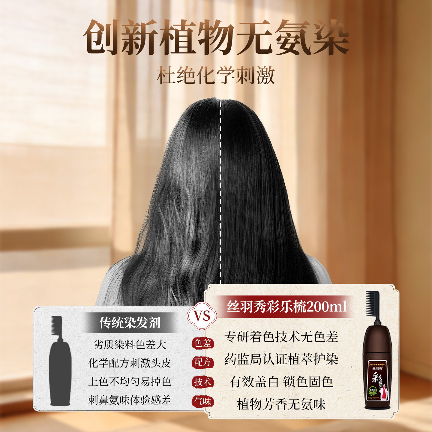 2024植物染发膏推荐！丝羽秀奶茶色泡泡染真的适合你吗？_彩染_淘宝美妆网