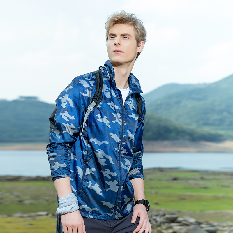 Tango Sunscreen Men's Jacket 2020 New Light Thin Sunscreen Men's Ultra Slim Men's Breathable Skin Windsuit