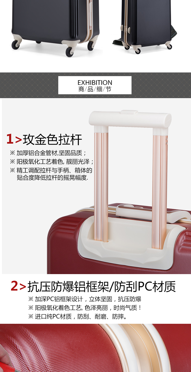 NTMPBINSE Thụy Sĩ quân đội dao xe đẩy trường hợp vali nam hành lý xe đẩy nữ Hàn Quốc phiên bản của nhỏ tươi vali trẻ em
