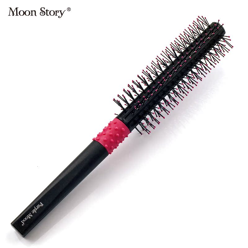 Moonstory/萌黛儿#5504 美发梳子 滚筒卷发造型梳 品牌美妆工具