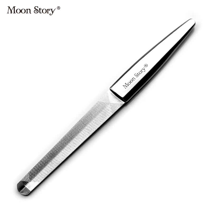 Moonstory/萌黛儿#2755 指甲锉 防锈金属 美甲工具 美妆化妆工具