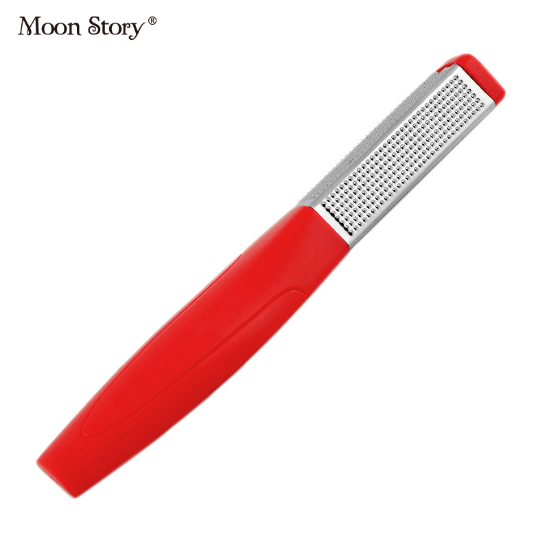Moonstory/萌黛儿#2472不锈钢脚板锉磨脚板去死皮粗细砂三面功能