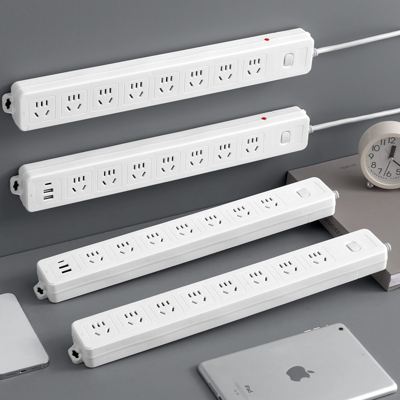 Yeshi pdu cabinet socket machine room power supply project porous plug-in board USB industrial high-power plug-in row