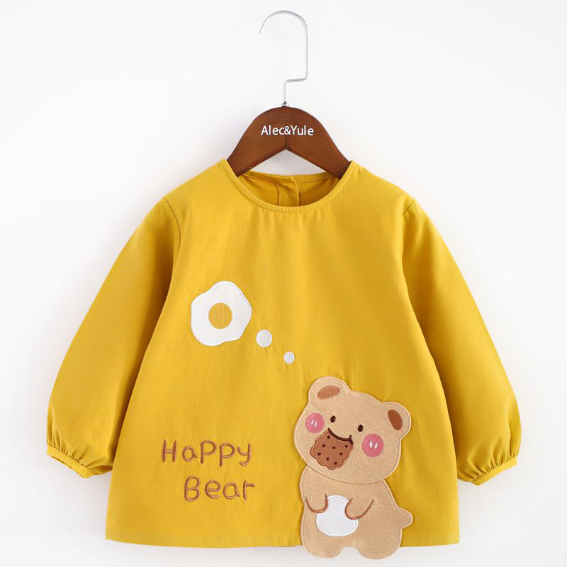 Axiheyue Biscuit Bear Children's Coverall Autumn and Winter Thin