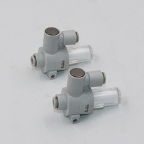 Rotatable L-type pipe vacuum filter ZFB100-04 06 200-06 08B negative pressure filter replacement SMC