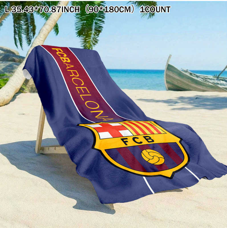 World Cup Team Portugal and the Netherlands Popular Microfiber Beach Towel, Convenient, Quick-Drying, Multi-Functional Bath Towel
