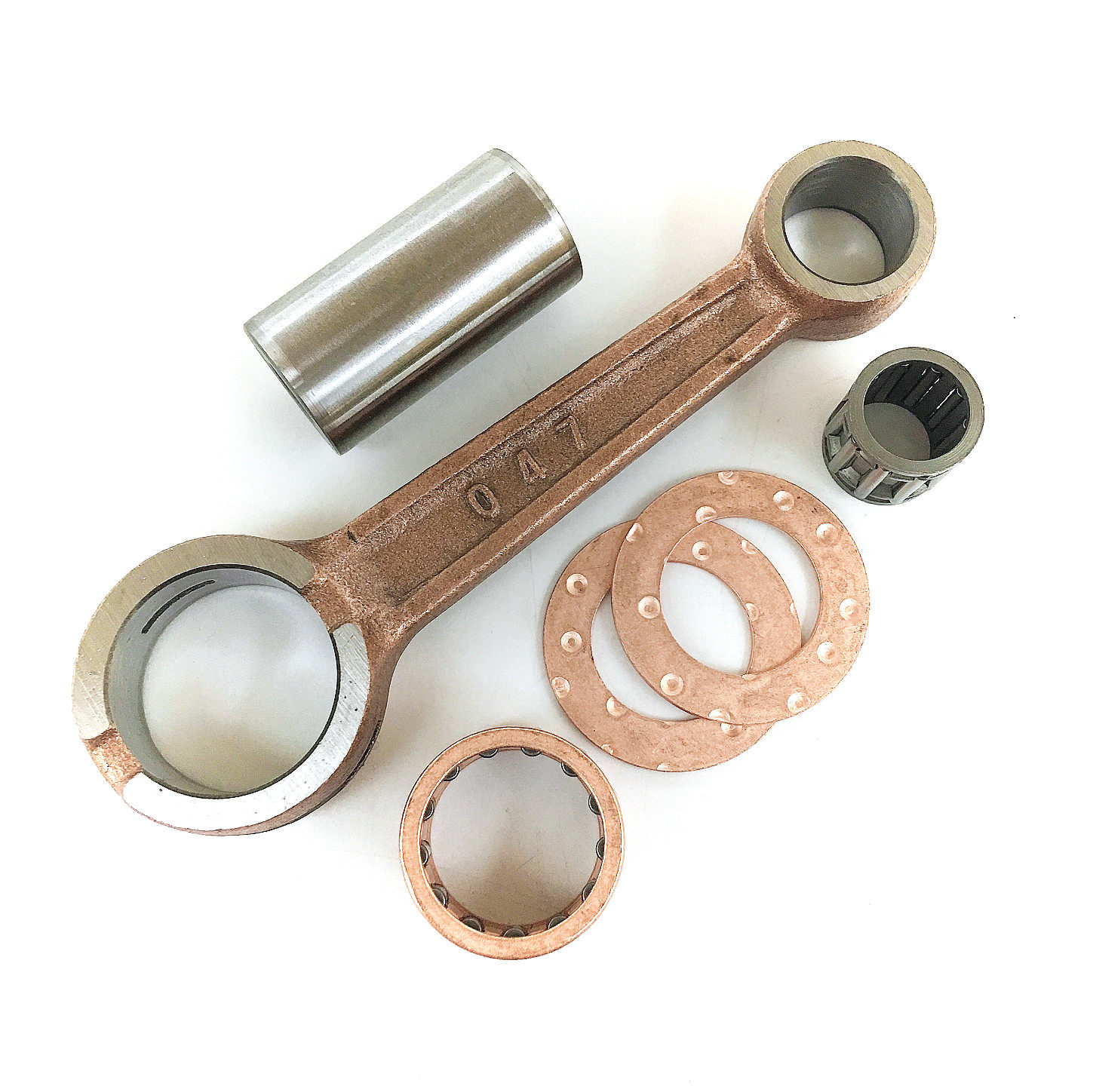 Suitable for Suzuki two-stroke Dagu AG100 locomotive crankshaft connecting rod 047 mask mechanical pull and push arm can be invoiced