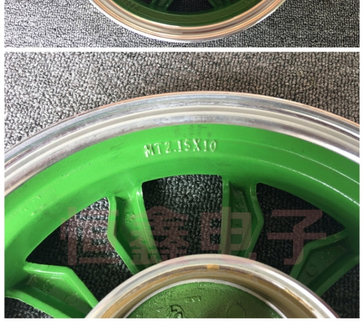 Phụ kiện xe máy GY6 giả WISP sau vòng thép giả Yamaha giả F lửa Qiaoge giả nhanh Bánh xe đại bàng nhôm - Vành xe máy vanh nhom xe gan may