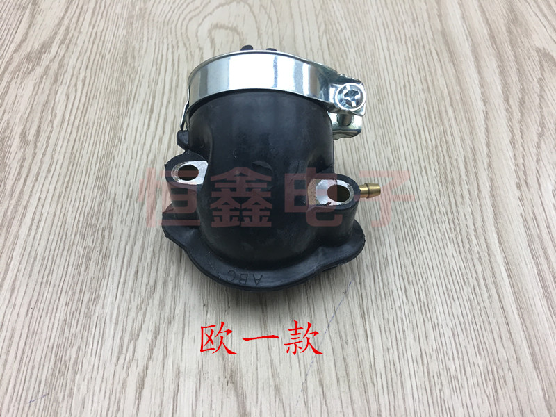 GY6 Euro Onemotorcycle parts pedal Guangyang GY6-125 / 150   Imitation Fuxi   Qiaoge 125 carburetor Connector Intake pipe