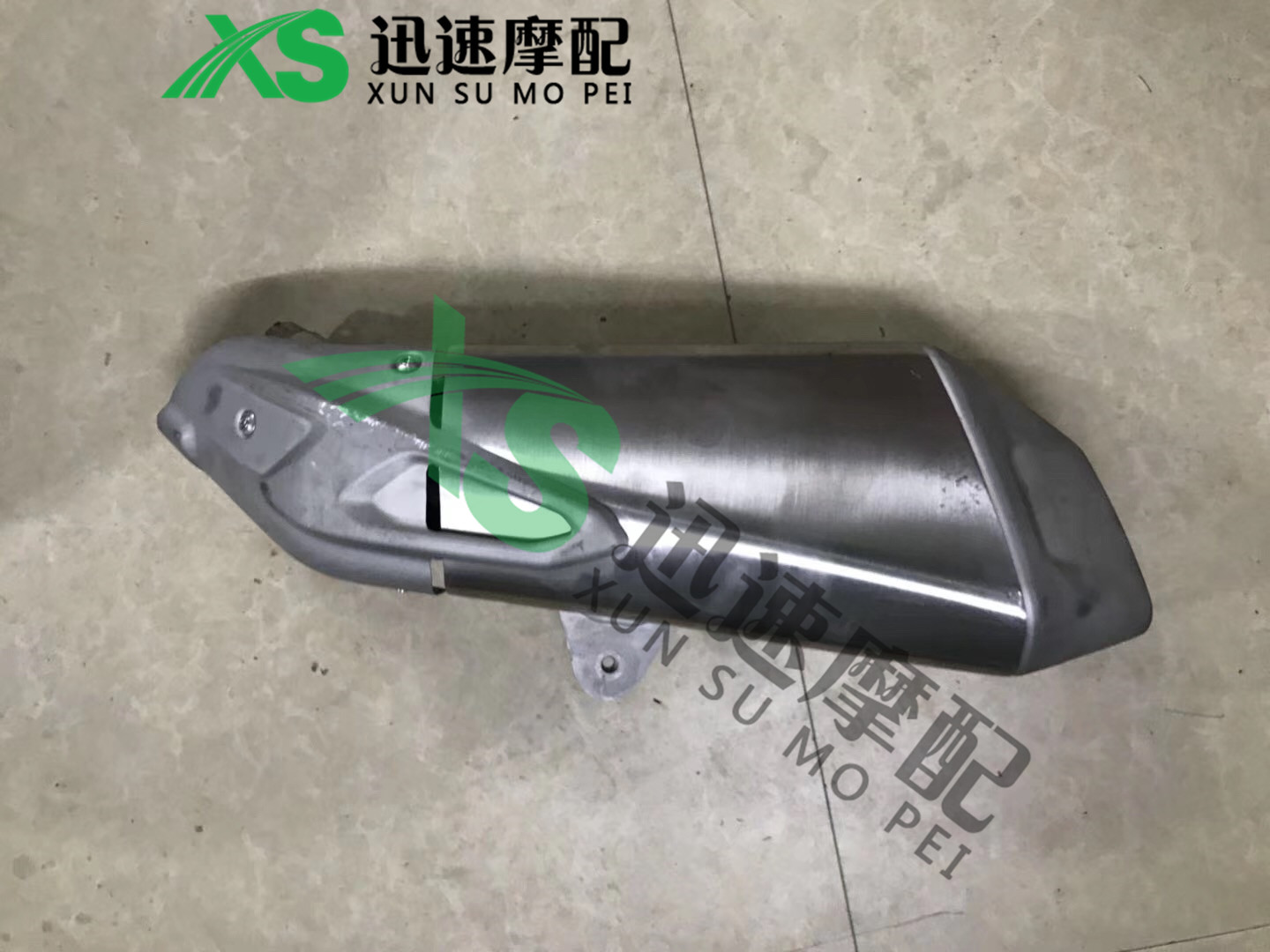 Original disassembly BMW S1000XR original exhaust pipe Original exhaust tail section