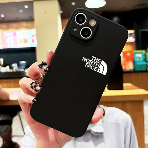 Black — The North Face 15, 14, 13, 12, 11 iPhone Case