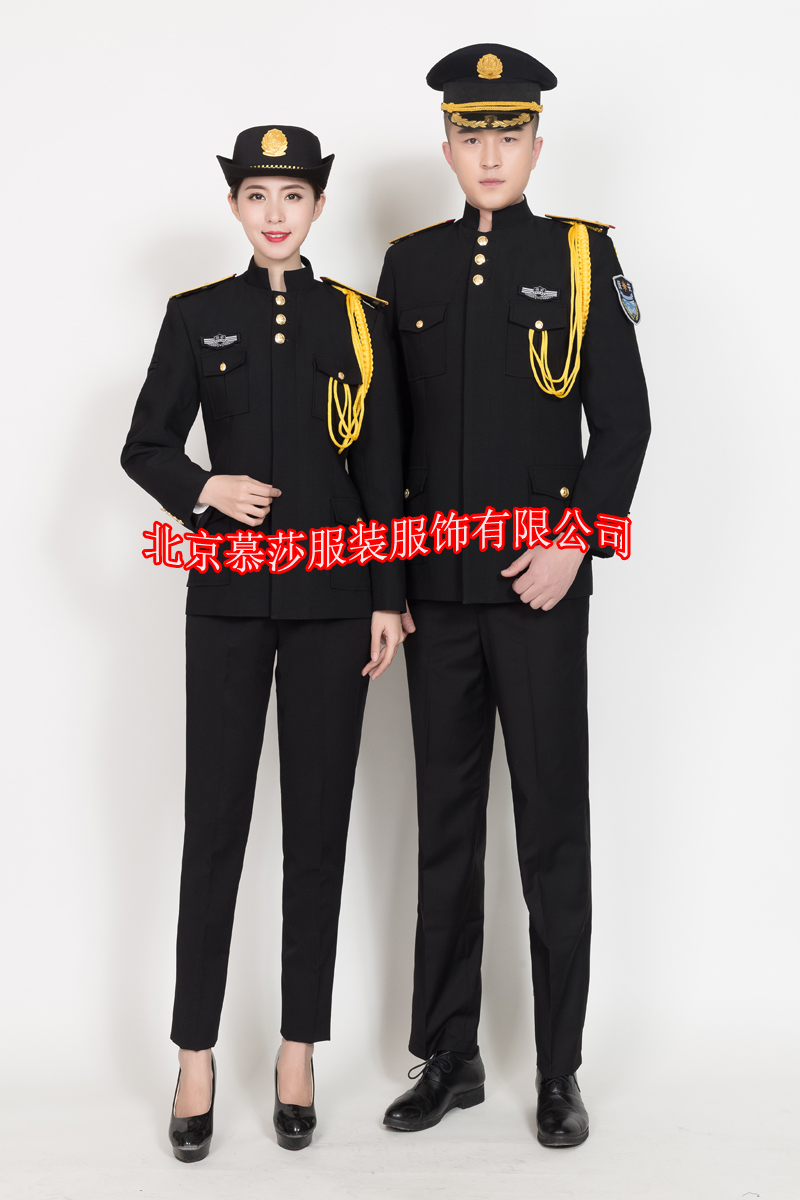 Dịch vụ bảo vệ phù hợp với mùa xuân và mùa thu nam và nữ bán hàng văn phòng hình ảnh bài hướng dẫn đồng phục an ninh quần áo phù hợp với quần áo an ninh đồ bộ đẹp