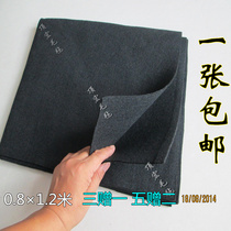 Black painting and calligraphy felt suction ink blanket text room Four precious cushions Calligraphy Character Cushion Country Painting 3mm Background cloth