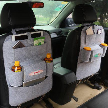 Car storage bag Car seat back storage bag Back hanging bag collection box storage bag finishing sundries bag