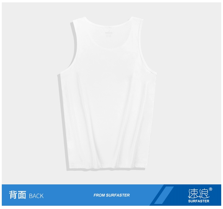 Áo thun không tay mùa hè đi biển cá tính xu hướng nam đi biển kỳ nghỉ cotton thể thao vest áo rộng đáy - Áo vest cotton