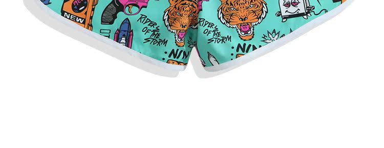 Thái Lan nhanh chóng những người yêu thích mùa hè quần nữ bãi biển kỳ nghỉ quần short kỳ nghỉ quần boxer nóng mùa xuân quần bơi - Quần bãi biển 	quần đi biển gia đình