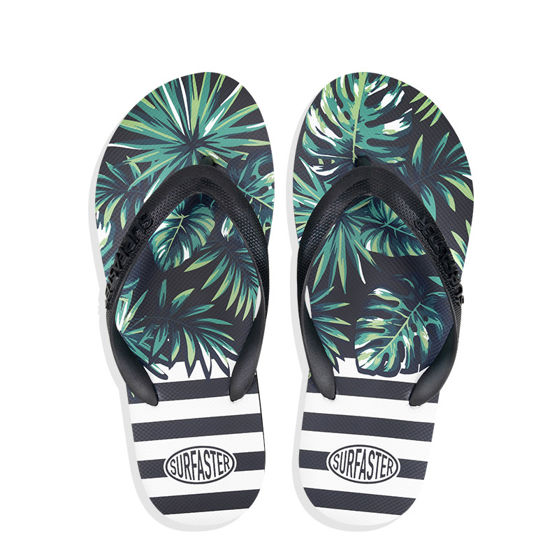 Flip-flops clip-on slippers summer sandals bathroom non-slip wear wear-resistant outdoor beach shoes men's deodorant trend personality