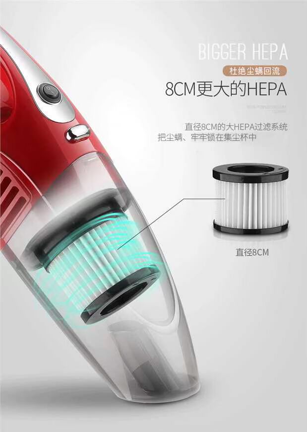 Máy hút bụi thảm gia đình ngoài máy cầm tay mini mini siêu nhỏ cực kỳ êm ái Máy hút bụi xe hơi - Máy hút bụi may hut bui thong minh