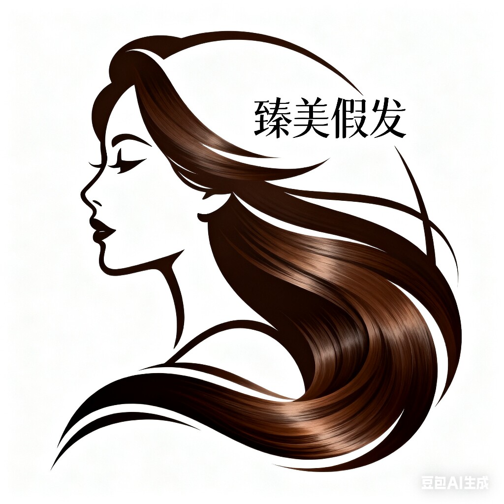 臻美假发的LOGO