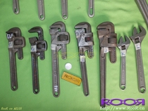 ※ RooR ※ Pure imported high hardness forged pipe wrench vise (metal handle)