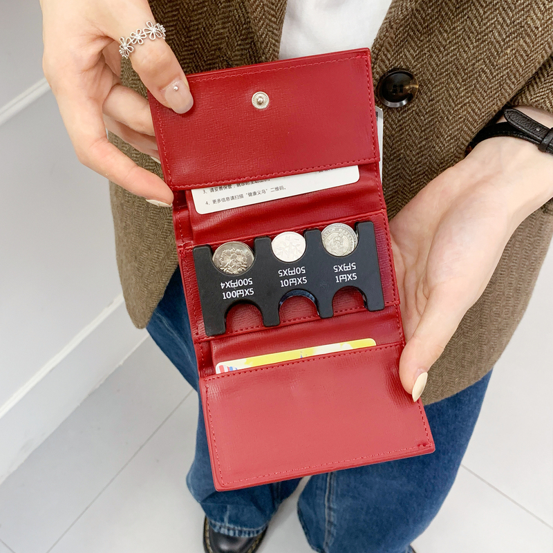 Japanese Coin Organizer Wallet with Cross Pattern, 70% off Large Bill Slots, Zipper Wallet, Velcro Classification Money Clip Japanese Coin Organizer Wallet with Cross Pattern, 70% off Large Bill Slots, Zipper Wallet, Velcro Classification Money Clip