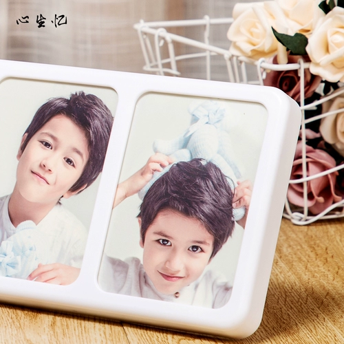 Креативная фоторамка, фотографии для стирки, настраивайте фото -фото -каркас детской студии, простой соединенный фазовый композиция печать фото