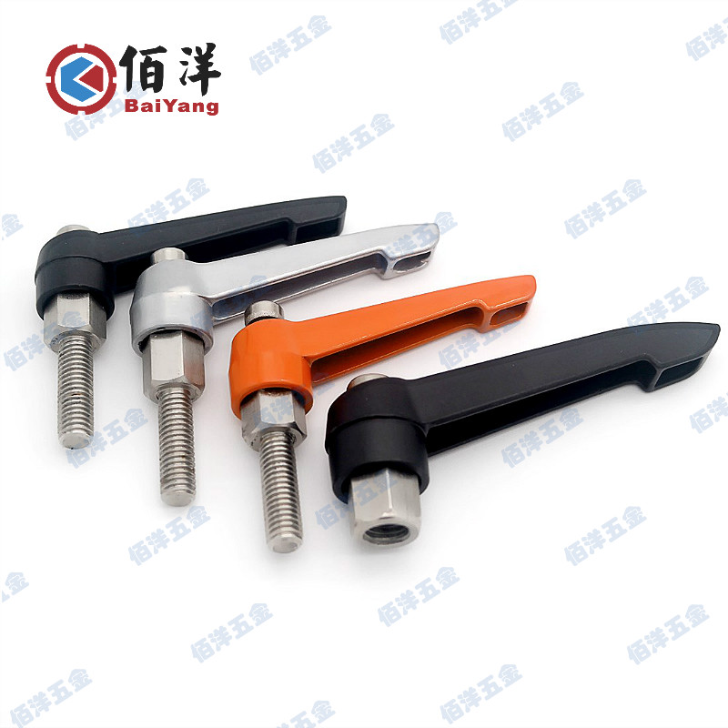 Adjustable fixed handle 7-shaped 304 stainless steel screw L-shaped fixed handle M4M5M6M8M10M12