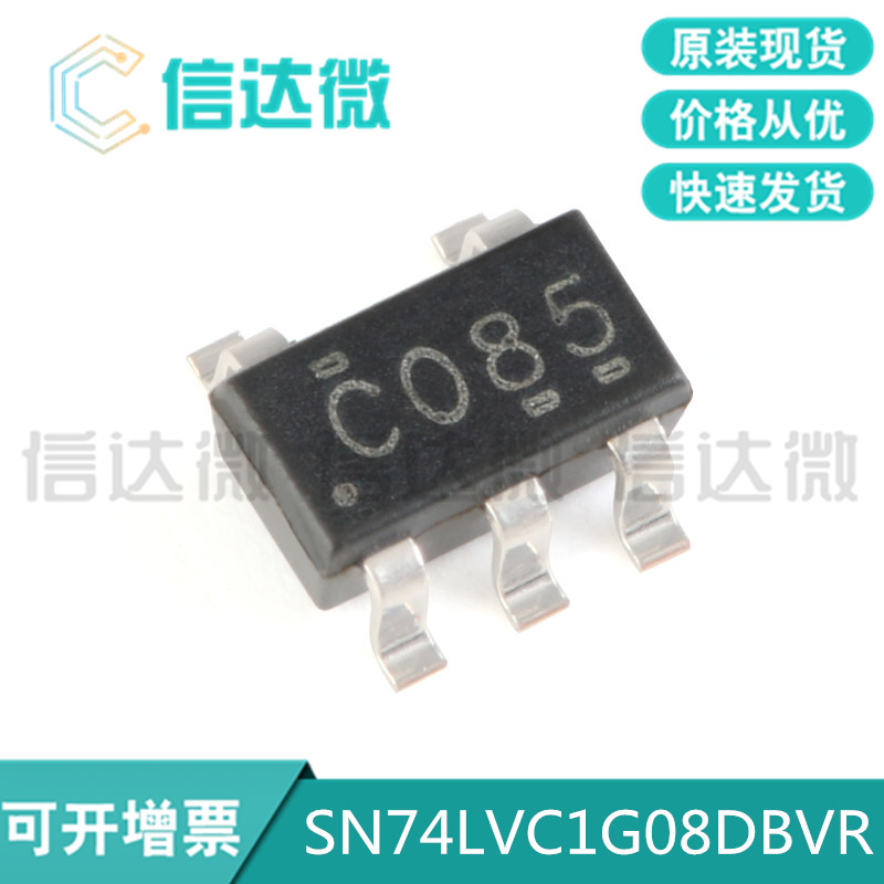 Original SN74LVC1G08DBVR SOT-23-5 single 2-input positive and gate logic chip