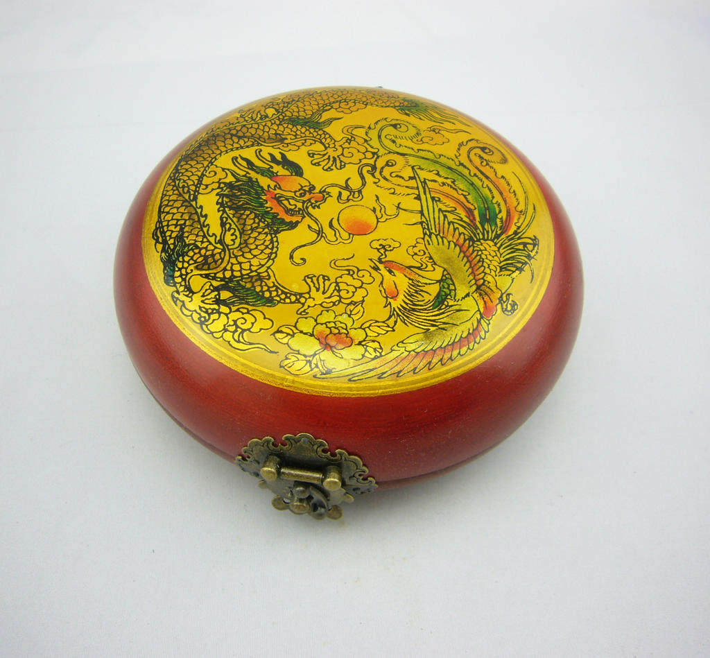 Boutique large - scale antique feng Shui compass antique jewelry box Antique multi - functional makeup box