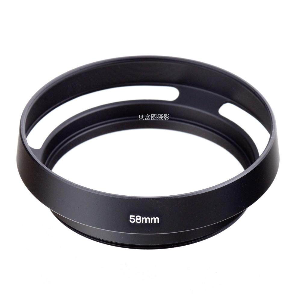 Metal hollow shade 55mm is suitable for Leica inclined shade 35mm 50mm header fixed focus lens