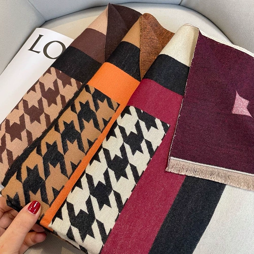 Miss Kelyn Японская длинная накидка, высококлассный шарф, легкий роскошный стиль, в британском стиле, в западном стиле