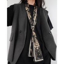 Miss Kelyn Small Sense Small Strip with Bag Bag Ribbon with Belt Tie Tie