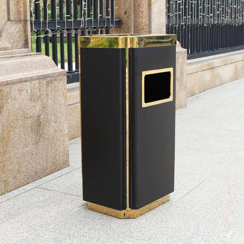 Hotel lobby high-grade trash can seat floor ash bucket peel bucket elevator entrance storage bucket indoor sanitation bucket spot