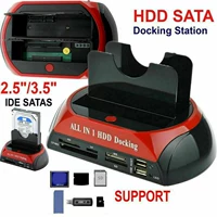 Dual All In 1 Hd/HDD Dock/Docking Station Hard Disk/Drive Hd