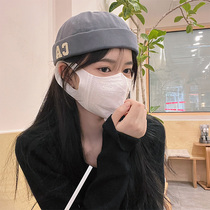 Letter Landowners Hat Womens Summer Day Ensemble Retro Street Hip Hop Hat Yuppie Hat Inn Guapi Hat Tide