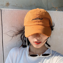 Cap Children Summer Duck Tongue Cap Ins Tide Cards Small Crowd Chic Korean Version Tide 100 hitch-tying baseball cap with a small face