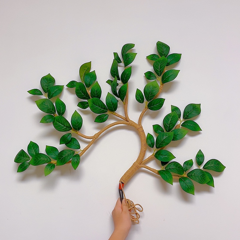 Artificial Gourd Tree Green Plant Vine, Gourd Tree Vine Decoration, Artificial Vine Gourd, Money Tree Material Kit