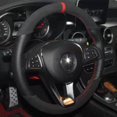 Xu Ji Benz GLC hand-stitched leather steering wheel cover C- grade B200L C180L GLA200 hand-stitched handle