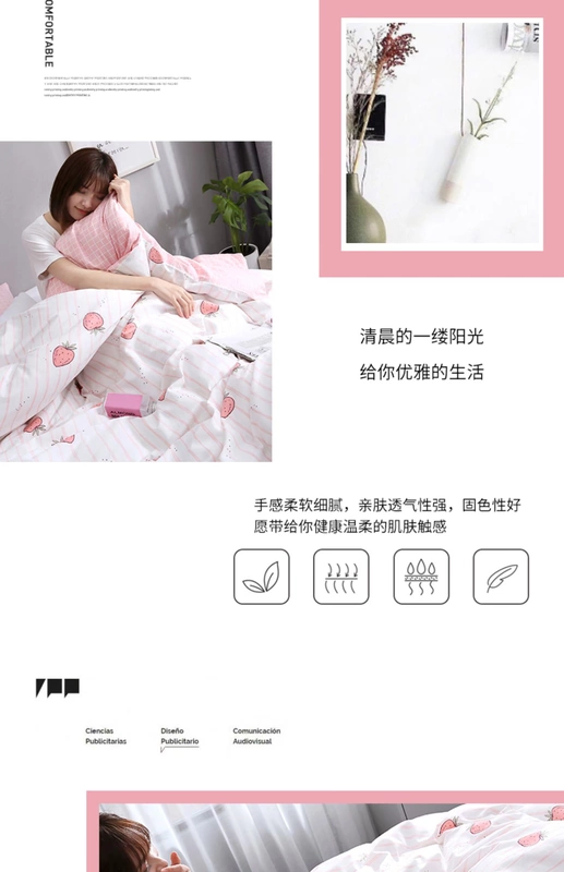 Mo Fan nhà dệt bông twill chăn đơn 1,5 m 1,8 bông đơn mảnh đôi chăn bông duy nhất - Quilt Covers