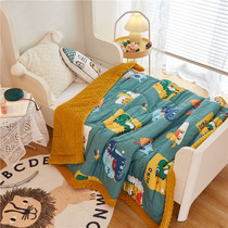 3D bean curly thick blanket childrens blanket office nap blanket dormitory single double cotton quilt spring and autumn