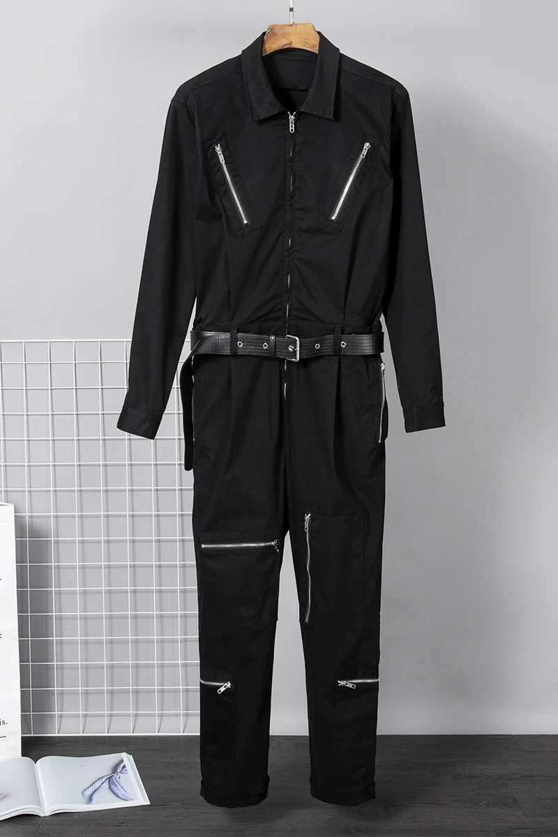 Tide, brand overall, set, bodysuit, oversize, for beloved